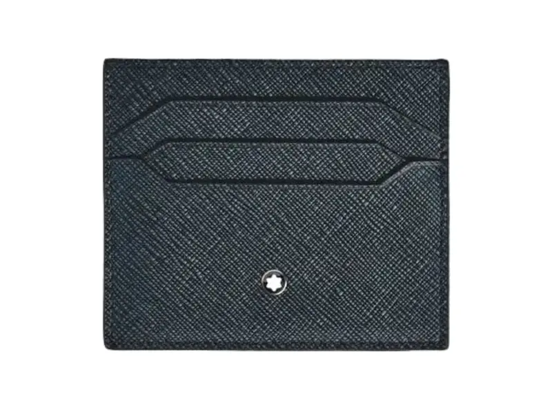 COSTODIA PORTACARTE 6 SCOMPARTI TWEED BLU MONTBLANC 220389