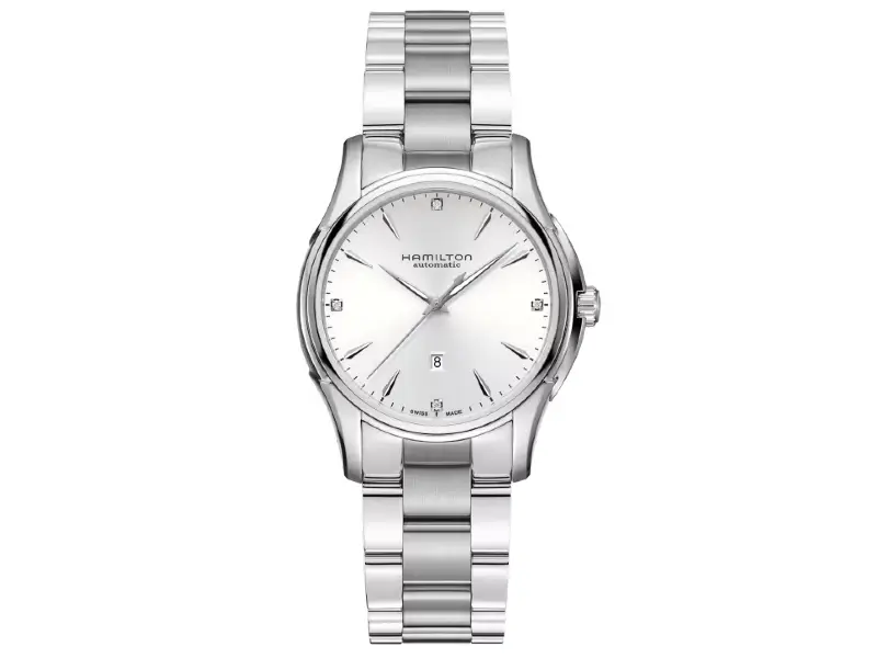 OROLOGIO DONNA AUTOMATICO ACCIAIO/ACCIAIO CON DIAMANTI JAZZMASTER LADY HAMILTON H32315111