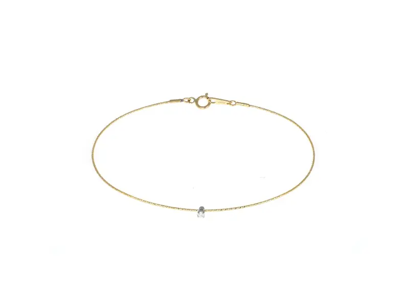 BRACCIALE IN ORO GIALLO CON DIAMANTE BASIC MAGICWIRE 433-B-1P