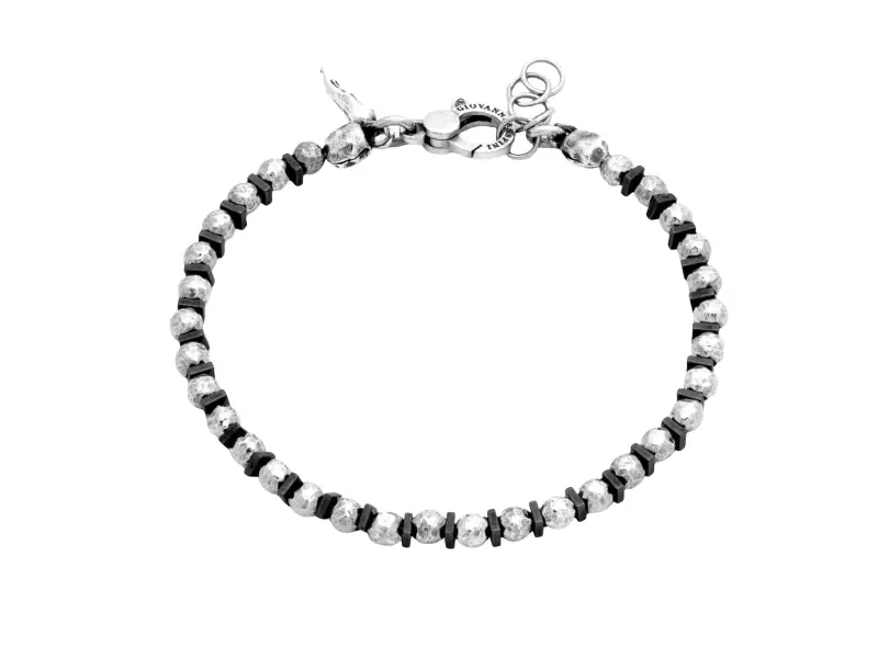 BRACCIALE ARGENTO UOMO KENNY GIOVANNI RASPINI 11860L