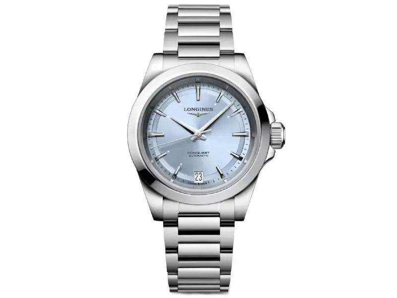 LONGINES CONQUEST WOMEN’S AUTOMATIC STEEL/STEEL WATCH L3.430.4.92.6