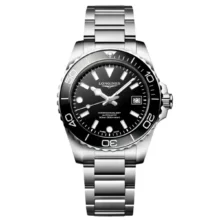OROLOGIO-UOMO-AUTOMATICO-ACCIAIO-LUNETTA-IN-CERAMICA-HYDROCONQUEST-LONGINES-L3.779.4.56.6