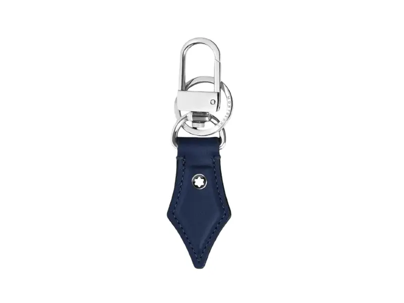 PORTACHIAVI BLU INCHIOSTRO A FORMA DI PENNINO IN PELLE SARTORIAL MONTBLANC 221294
