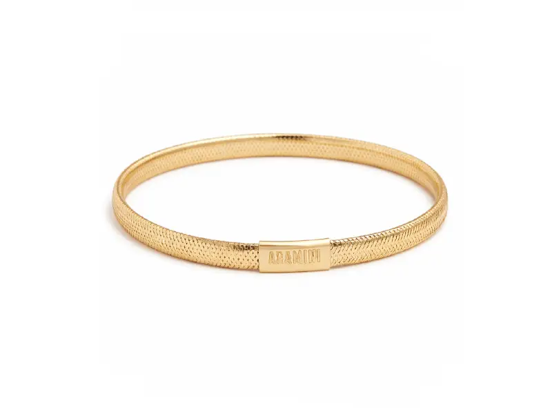 BRACCIALE IN ORO GIALLO 18KT NET BRACELET FLEX COLLECTION ARAMINI BR AR 0020