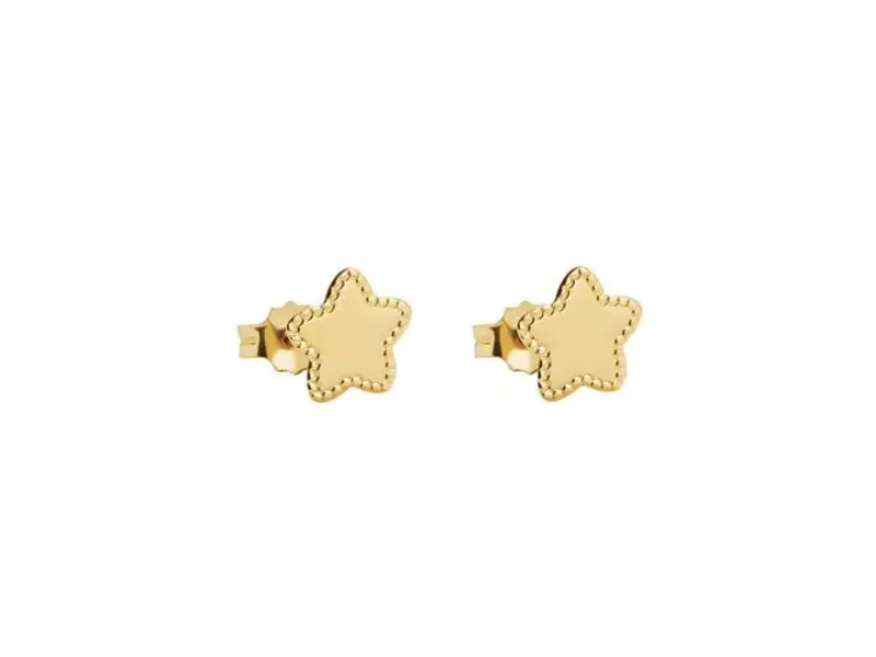 ORECCHINI STELLE IN ORO GIALLO 9KT SCINTILLE PRIMEGIOIE LE BEBE’ PMG220