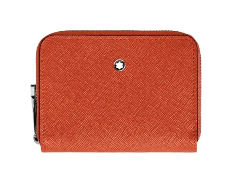 PORTAFOGLIO DONNA MANDARINO 2 TASCHE MINI SARTORIAL MONTBLANC 221340