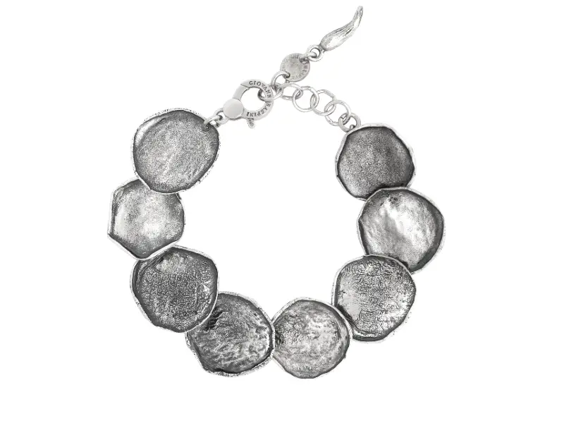 BRACCIALE ARGENTO FUEGO GIOVANNI RASPINI 12642