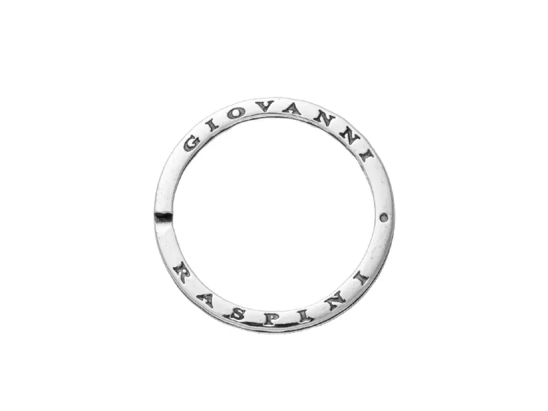 PORTACHIAVI BRISE’ IN ARGENTO 30 MM GIOVANNI RASPINI 12625