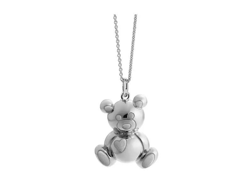 ORSETTO CIONDOLO ARGENTO SUONAMORE LE BEBE’ SNM090