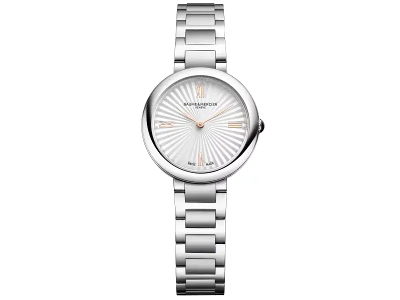 OROLOGIO DONNA QUARZO ACCIAIO/ACCIAIO 28 MM JOIA BAUME & MERCIER M0A10848