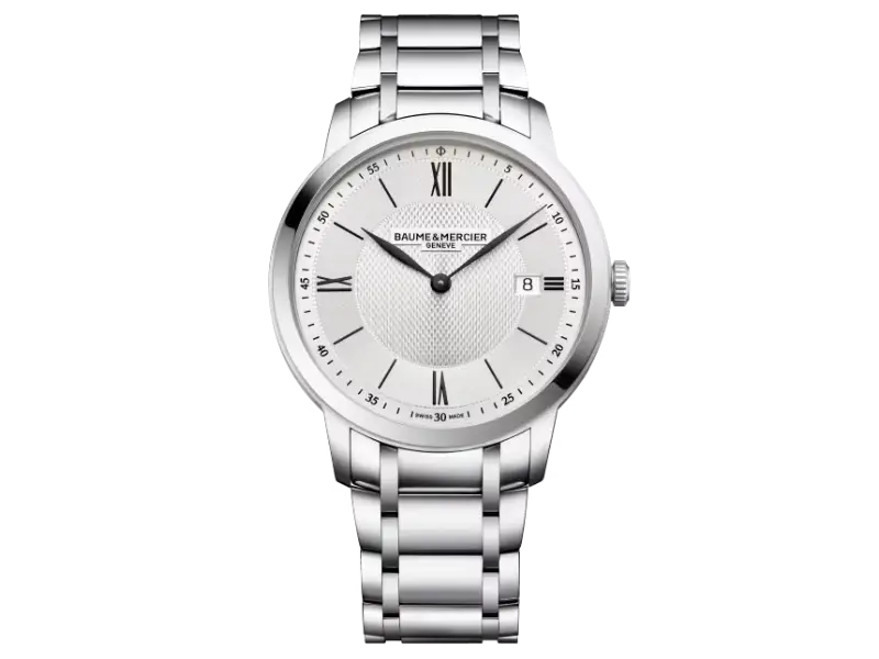 MEN’S QUARZT WATCH STEEL/STEEL 40 MM CLASSIMA BAUME & MERCIER M0A10883