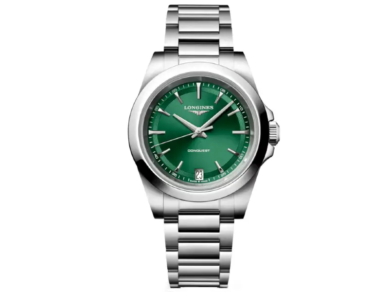 OROLOGIO DONNA QUARZO ACCIAIO/ACCIAIO 34 MM CONQUEST LONGINES L3.460.4.09.6