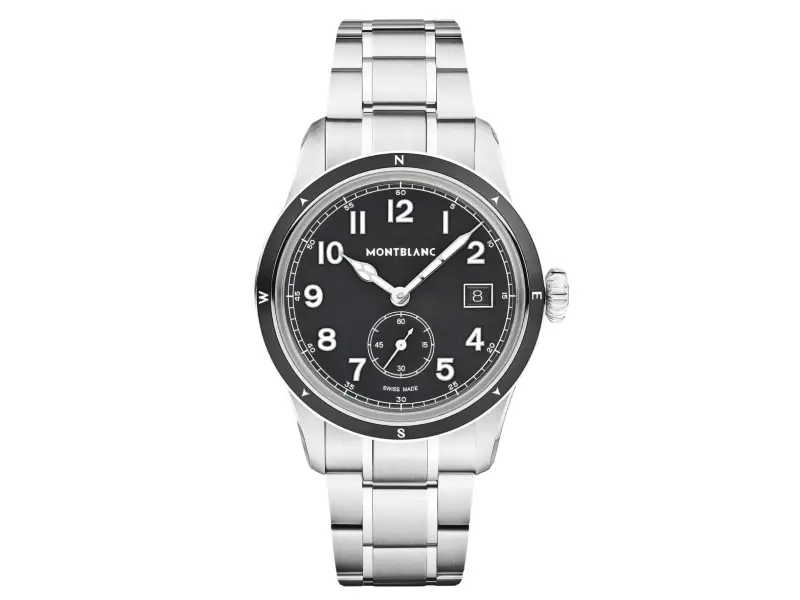 OROLOGIO UOMO AUTOMATICO ACCIAIO/ACCIAIO SMALL SECOND 0 OXIGEN MONTBLANC 1858 MONTBLANC 136355