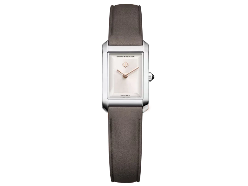 OROLOGIO DONNA QUARZO ACCIAIO/PELLE 28 x 17.75 MM HAMPTON BAUME ET MERCIER M0A10859