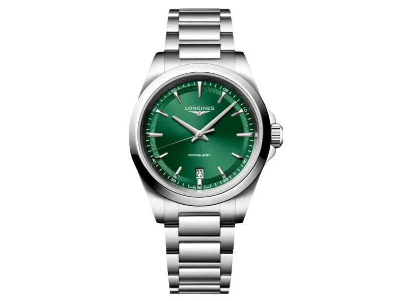 OROLOGIO UOMO QUARZO ACCIAIO/ACCIAIO 38 MM CONQUEST LONGINES L3.750.4.09.6