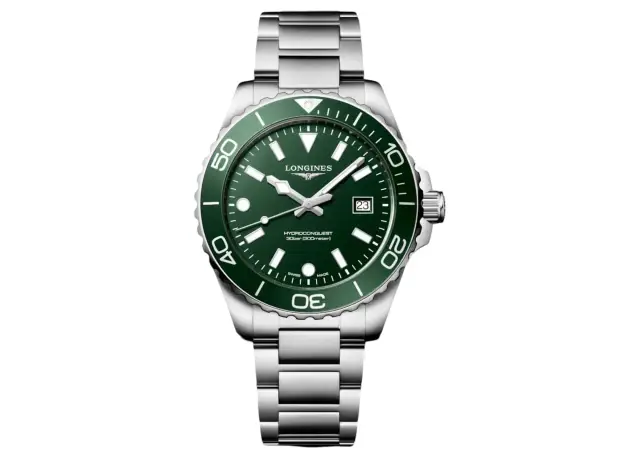 OROLOGIO UOMO QUARZO ACCIAIO/ACCIAIO 42 MM HYDROCONQUEST LONGINES L3.769.4.06.6