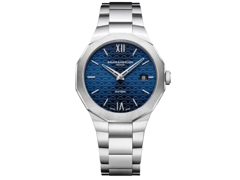 OROLOGIO UOMO QUARZO ACCIAIO/ACCIAIO 39 MM RIVIERA BAUME & MERCIER M0A10844