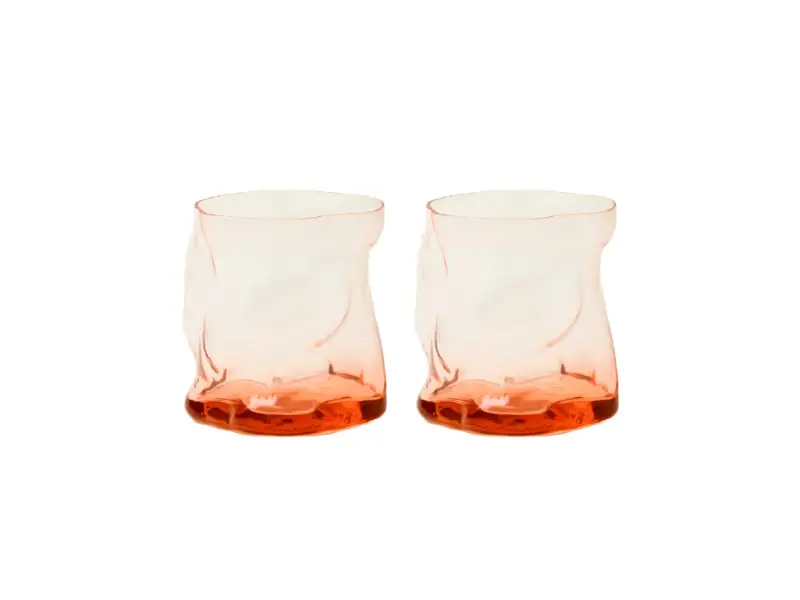 SET DI 2 BICCHIERI ROSATO ON THE ROCKS VENINI 343.40