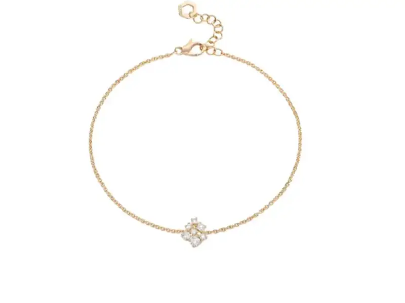 BRACCIALE IN ORO GIALLO 18KT CON DIAMANTI COSTELLAZIONE BURATO B0078WHY018