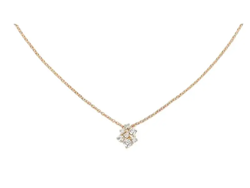 GIROCOLLO IN ORO GIALLO 18KT CON DIAMANTI COSTELLAZIONE BURATO N0066WHY018