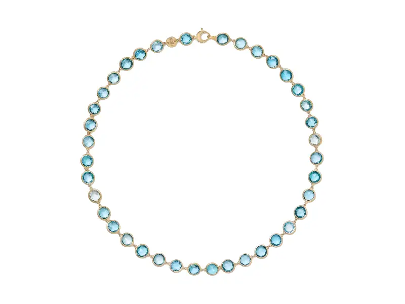 GIROCOLLO IN ORO GIALLO 18KT CON TOPAZI E DIAMANTI JAIPUR COLOR MARCO BICEGO CB2975_TP01_Y_02