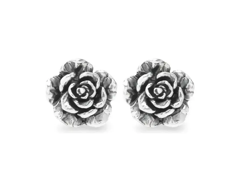 ORECCHINI ARGENTO ROSA FLOREAL GIOVANNI RASPINI 12698