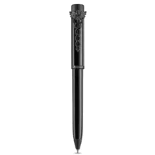 PENNA-A-SFERA-ZERO-CADUCEUS-ULTRA-BLACK-MONTEGRAPPA-ISZECBIC